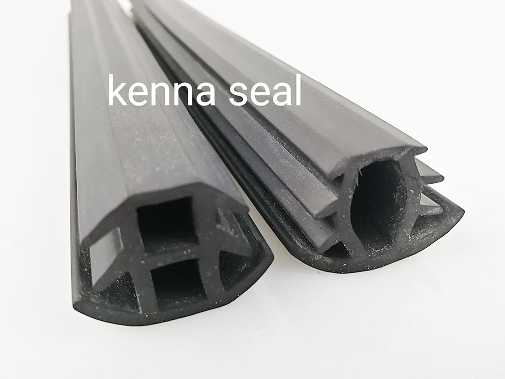 Tear resistant epdm extrusions T shaped silicone strip for solar panel